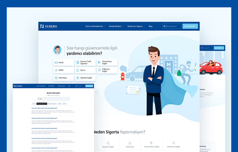 Insurance for everyone,  with user-oriented design screenshot 1